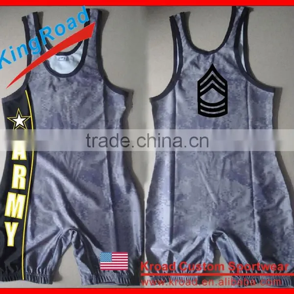 Wholesale Superman Wrestling Singlets With Italy Ink