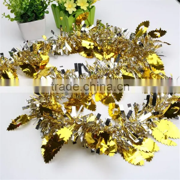 Cheap Colorful Christmas Tinsel Garland Tree Decorations Wedding Decorative Garland photo-2