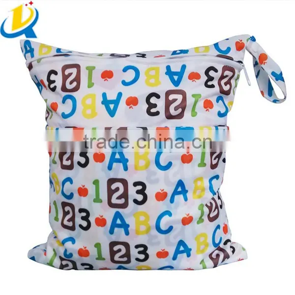 High Quality Popular Lightweight Double Zippers Wholesale Diaper Bags photo-3