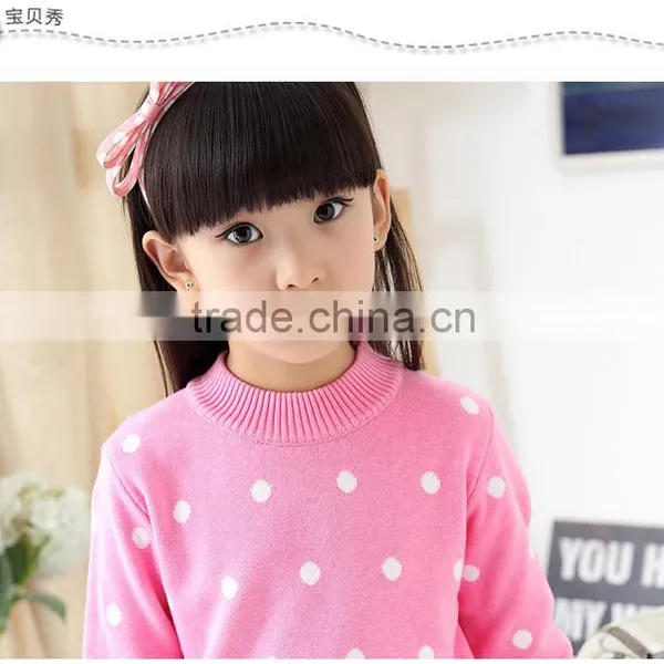 2016 Latest Design Children's Sweater Hand Made Wool Sweaters for Children photo-2