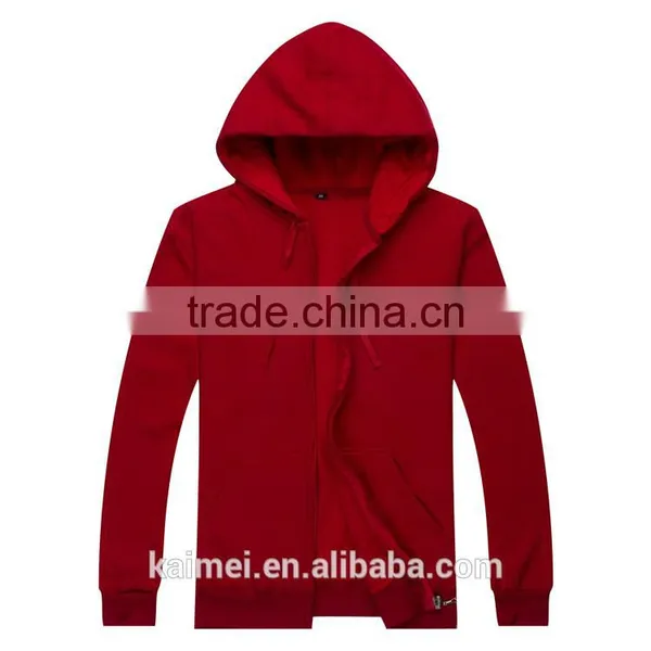 100% Cotton Wholesale New Design Popular Eco-friendly Breathable Anti-wrinkle Cotton Zipper Hoodie photo-2
