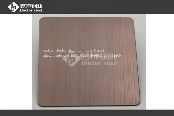 Plating Bronze Stainless Steel Plate,plating Copper Stainless Steel Sheet photo-4