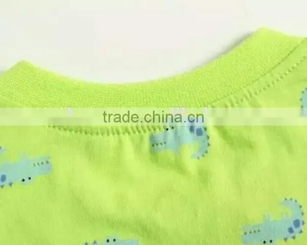 Custom Cute Alligator Print Child Boy Tshirt photo-3
