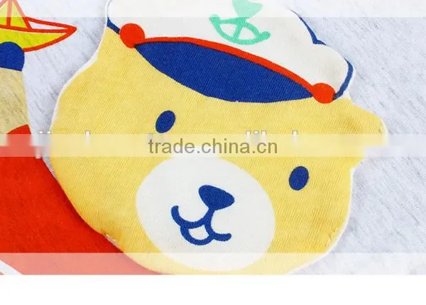Lovely Bear Short Sleeve 2pcs Children Wear Baby Clothes Set for Summer photo-3