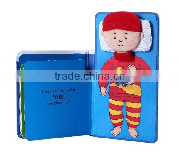 Children 3D Board Book Printing Custom Alpinia Oxyphylla Case Bound Book Pop-up Book photo-6