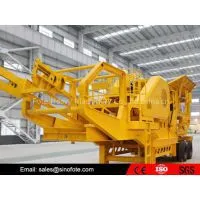 Tire Small Mobile Coal Crusher Equipment photo-2