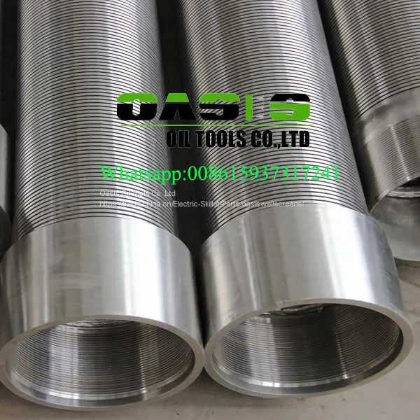 Stainless Steel Johnson Screen Pipe/Wire Wrapped Screen/wedge Wire Screen Pipe for Water Well Drilling photo-5