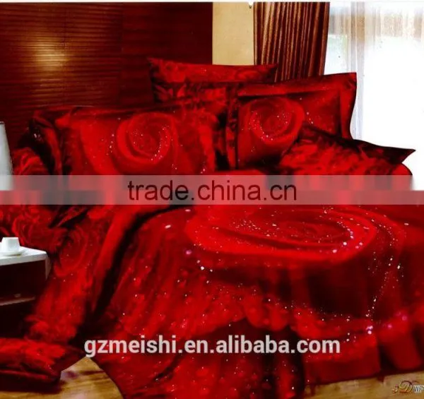 3D Red Rose Bedding Set 3d Comforter Set photo-4