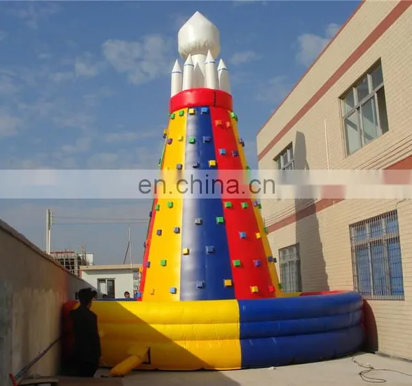2016 Outdoor inflatable rock climbing wall inflatable climbing games cheap on sale