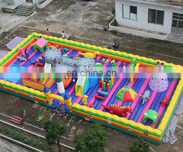 Large Fun City Amusement Parks Castillos Hinchables Inflables China photo-2