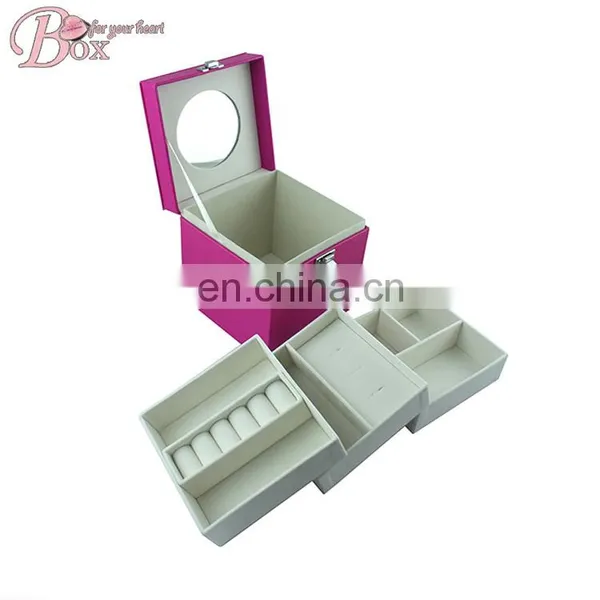 Girl Jewelry Magic Pink Box With Lock photo-2