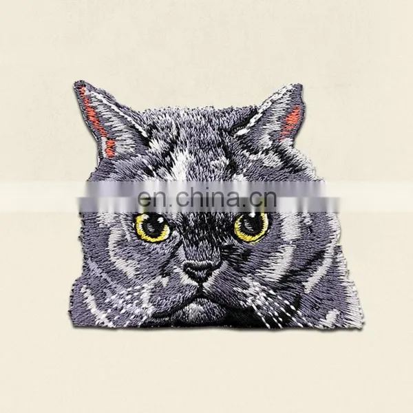 Custom 3d Logo Design Animal Sew on Embroidery Patches photo-3