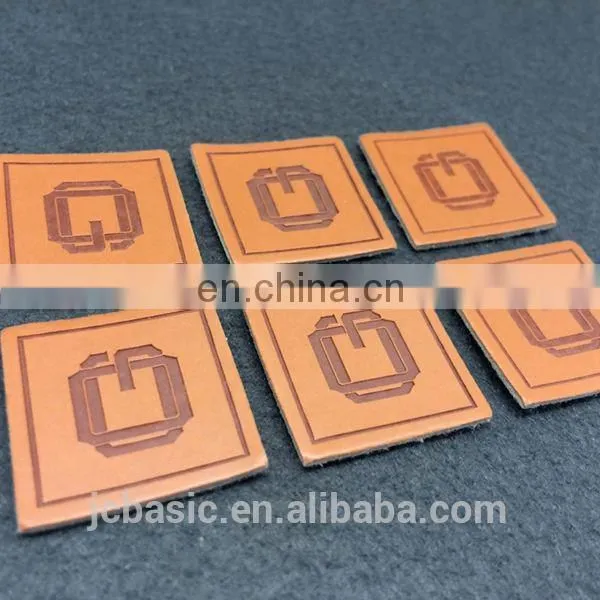 Fashion Design Leather Patch Labels for Men Jacket photo-2