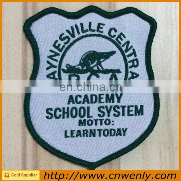 Woven Patch Fabric Badge for Garment With Customized Design