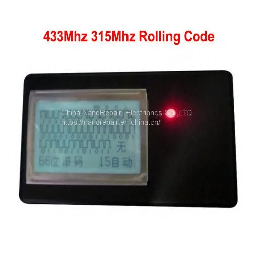 433Mhz 315Mhz Rolling Code Remote Control Detector Duplicator