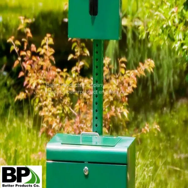 Pet Waste Station With Competitive Price and Top Quality Square Sign Post photo-2