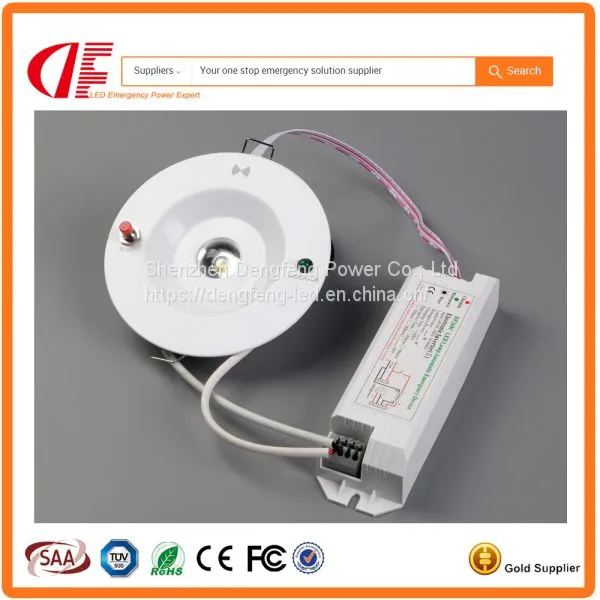 Good Quality 3W Emergency Ceiling Light, Emergency Funcion 3hours Battery Backup Emergency Light for Fire Escaping