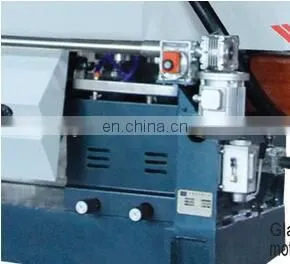 Glass Straight Line Polishing Edger With 45 Angle / Glass Edging Machine With PLC Control photo-2
