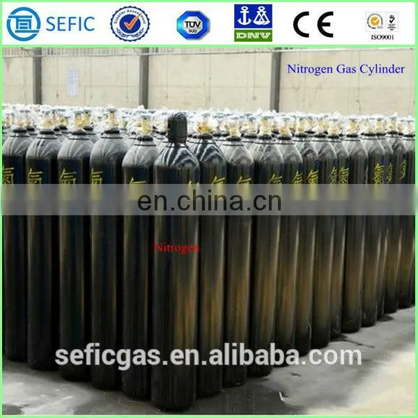 Different Sizes And Colors Chlorine Cylinder Low Price Nitrogen Gas Cylinder Valves Equipped Nitrogen Cylinder photo-5