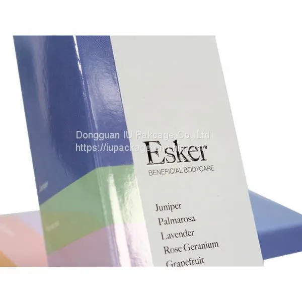 Custom Rectangular Cosmetic Paper Box Packaging,coated Paper Packing Box for Nutritive Skin Care Product photo-2