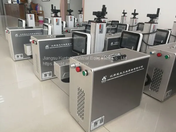 Fiber Laser Marking Engraving Printing Machine Portable High Quality Metal Fiber High Precision photo-2