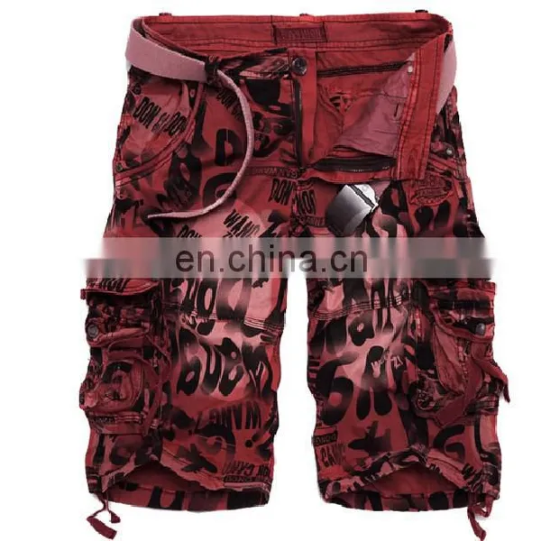 Hot Short Streetwear Cargo Factory Direct Clothing Baggy Military Workwear Pants photo-3