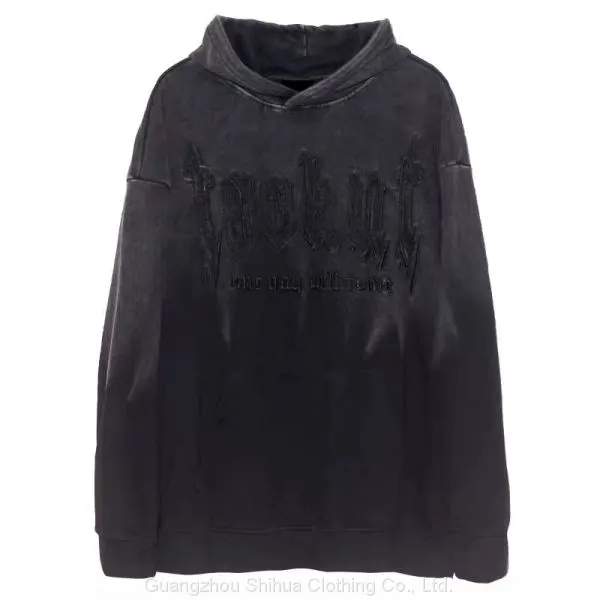 Fashionable Printed Overhead Hoodie & Sweatshirt photo-2