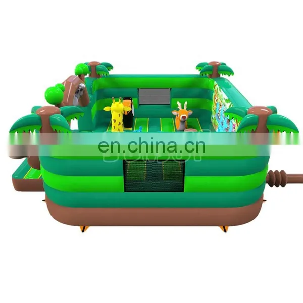 Kids Portable Forest Expedition Theme Inflatable Bounce House for Indoor and Outdoor photo-6