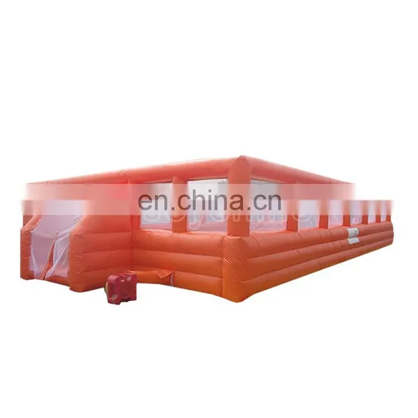 Inflatable Soap Soccer Field Football Pitch Outdoor Sport Bubble Soccer Paintball Arena For Sale photo-5