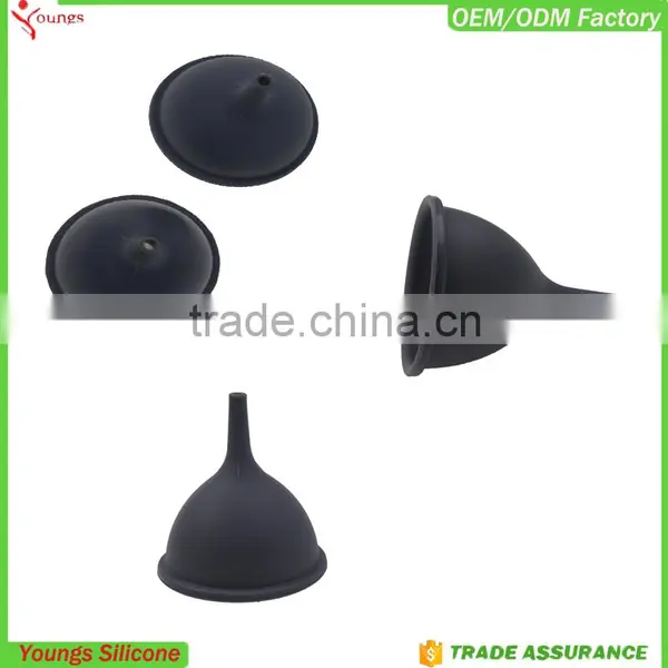 China Supplier Silicone Kitchen Tools Wide Mouth Funnel Jam Funnel Cooking Funnel photo-6