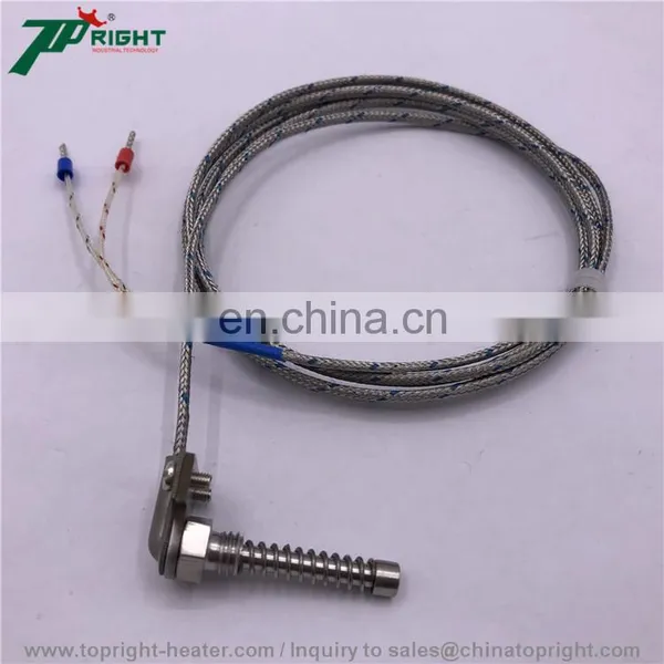 K Type Pressure Spring Fixed Thermocouple /temperature Sensor With Probe 5*20mm photo-4