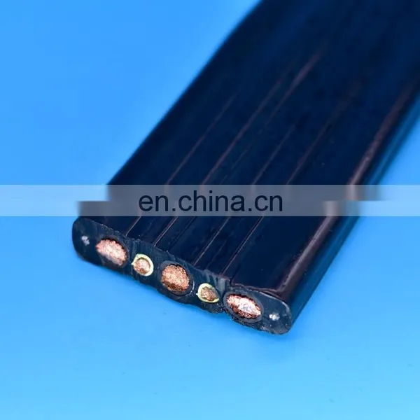 3*35mm2+2*10mm2 Flat Reel Cable NGFLGOU NGFLGOEU Cable Low-voltage Flat Control Cable photo-3