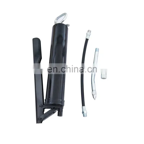 Side Lever Grease Gun SOLID & FLEXIBLE DELIVERY TUBE TOOL photo-3