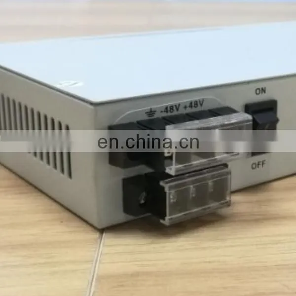 Gigabit Ethernet 4 E1 to PDH Optical Fiber Multiplexer E1 To Ethernet Converter photo-3