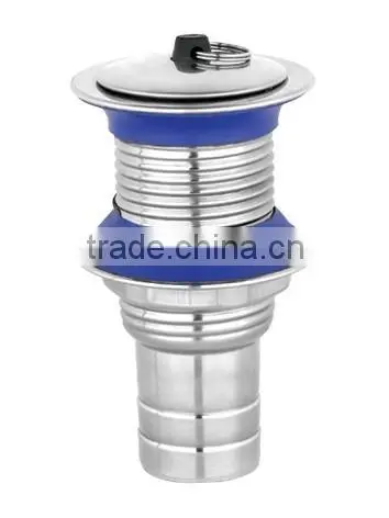 2015 Made in China Chaozhou Bathroom Accessory Stainless Steel Basin Drainer Sink Drainer Waste ,40B photo-5