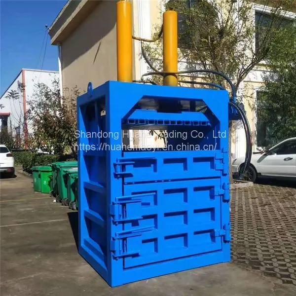Vertical Hydraulic Paper Sheet and Paper Shell Packer Shaving Scrap Iron Crushing Machine Oil Barrel Iron Sheet Pressing Machine photo-2