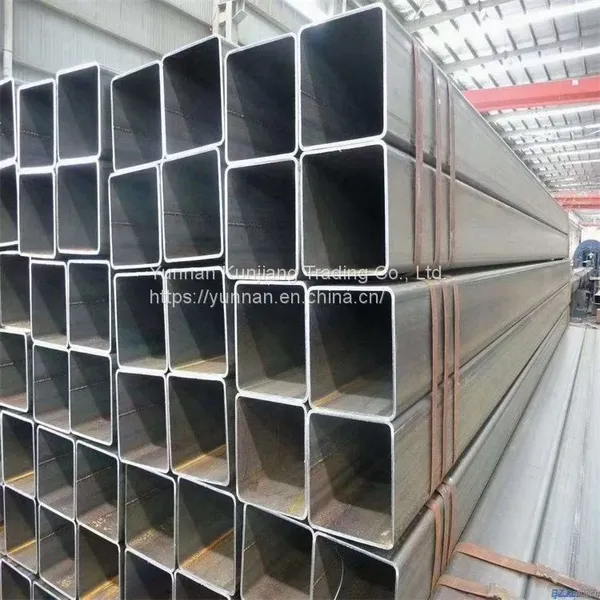 Yunnan Q235 Square Tube Wholesale Hot Dip Galvanized Square Tube 40 * 80 * 3 Square Tube Kunming Sales Square Tube
