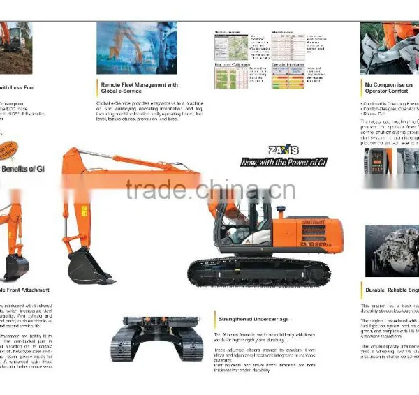 Zaxis 220LC With Mitsubishi Engine/Isuzu Engine photo-2