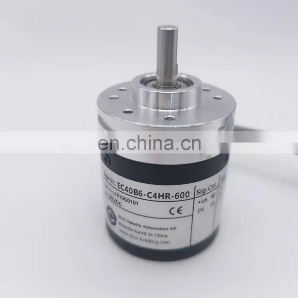 EC40B6-C4HR-600 Solid Shaft Rotary Encoder 600ppr Resolution Optical Encoder photo-3