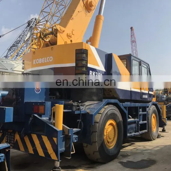 High Quality Kobelco Truck in Stock Used Rk250 Truck Crane Kobelco 25ton Boom Arm Truck for Sale photo-3