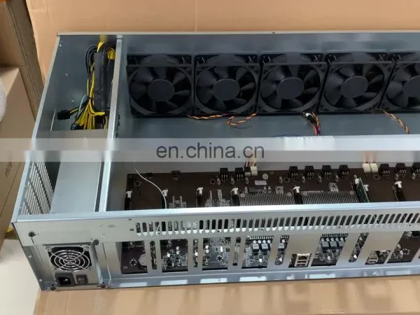X79 X9 9 Gpu Motherboard 60mm Gap Board Supporting Rtx3060x9 Full Speed Expert Motherboard photo-5