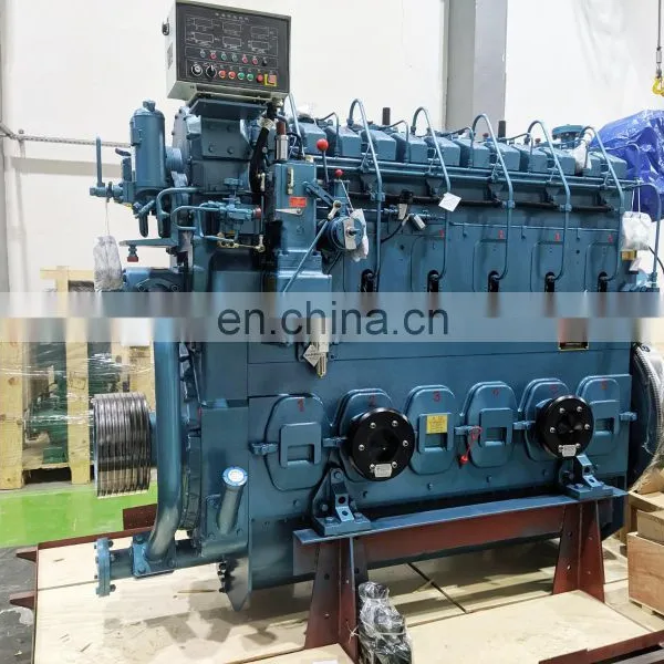 Water Cooled 6 Cylinders WEICHAI XCW6200ZC 6200 Boat Engines photo-2