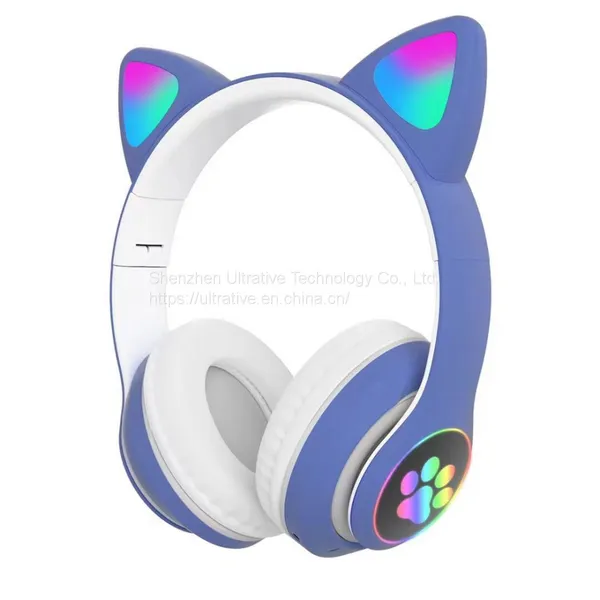 NTS-28 Bluetooth Headphone With Cat Ear & Flashing Light photo-4