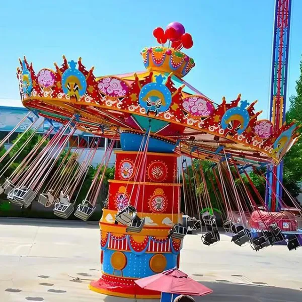Amusement Park Rides Adults Thrill Spinning Amusement Park Rides Flying Chair photo-3