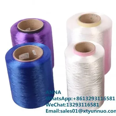 Hot Sale 70D/2 Polyamide Nylon High Stretch Fancy Filament Yarn 2-Color Dyed Hank for Hand Knitting Socks photo-5