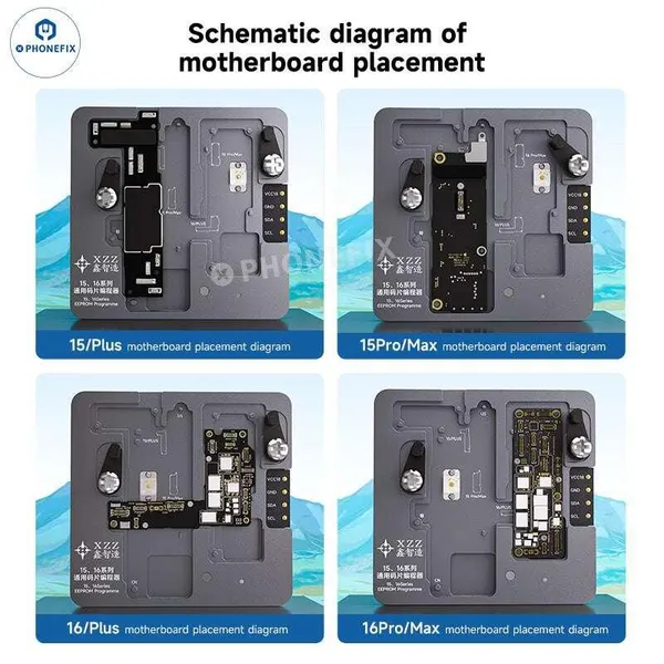 XZZ i6 Pro EEPROM Programmer - IPhone 15/16 Chip-Level System photo-2