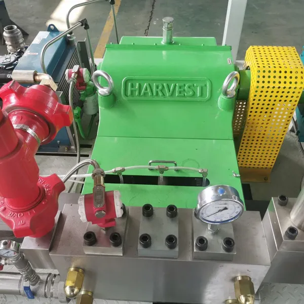 High Pressure Water Injection Power Pump System for Tertiary Oil Recovery photo-3