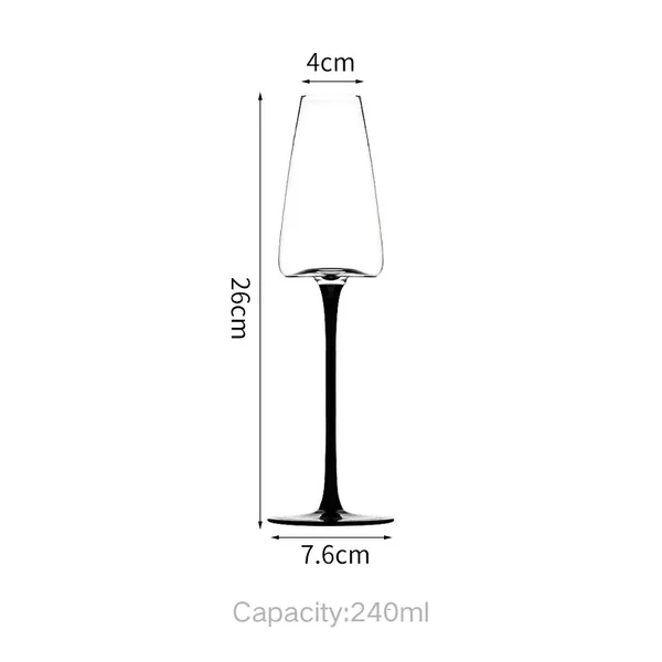 Red Wine Glasses Wine Glasses Stemmed Wine Glasses Clear Goblet for Party Home Hotel Bar photo-2