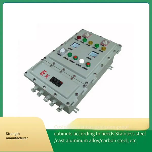 Meirun Explosion-proof Instrument Control Box, Designed for Waterproof, Dustproof, and Anti-corrosion, Special for Explosive Environments Such as Dust Sites photo-2
