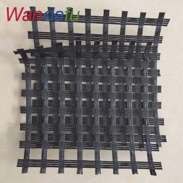 Wandafu Warped polyester geogrid for road subgrade reinforcement and crack prevention